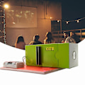 Miniatyrbillede 3 af 5: Samleprojektor Miljøvenlig Pap Multifunktionel Træ DIY Eksperiment Videnskab Slide Projektor Til Børn Kaesi