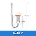 Miniatyrbild 2 av 5: CO2-diffusor, genomskinlig akryl CO2-diffusor, CO2-diffusor för akvarieväxter gräsvatten (m)