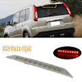 Pikkukuva 2 / 5: Auton korkea takajarruvalo, kolmas jarruvalo, yhteensopiva Nissan X-trail -malliin White