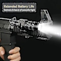 Miniatyrbillede 5 af 5: Professionel Led lommelygte til jagt Taktiske spejderlygter L2 Usb Genopladelige Led vandtætte fiskelygter