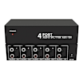 Pikkukuva 1 / 5: Audio Splitter 1 in 4 Out RCA L/R Aux Stereo Audio Splitter 1X4 Audio Distributer PC DVD Speake