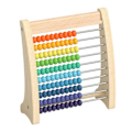 Miniatyrbilde 1 av 5: Matematikk Beregningsstativ, Addisjon og Subtraksjon Tallgjenkjenning Artefakt, Tre Abacus