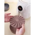 Pikkukuva 3 / 3: Air Fryer Silikonikattila Tarttumaton Leivontatyökalu Jaettu Kattila Pannu Red 16cm