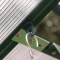 Miniatyrbild 3 av 5: Växthusklämmor - paket med 50x - Enkel installation - Litet växthusklämma i plast