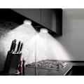 Pikkukuva 2 / 2: Led Adhesive Light -akkukaappivalo Led-akkuliimavalo kaappiin Keittiökaappiin Led-akkukäyttöinen 6 kpl (hopea)