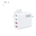 Miniatyrbilde 2 av 5: 100W GaN Lader Adapter Dobbel Type C QC3.0 USB-A EU-plugg
