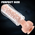 Miniatyrbillede 5 af 5: Mands Massager, Voksen Massager, 3D Realistisk Massager, Voksenlegetøj