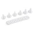 Miniatyrbilde 5 av 5: Gadgets for hjemmet Manuell kjeks ekstruder Embossing ekstruder Smør ekstruder Embossing ekstruder Bakeverktøy Q