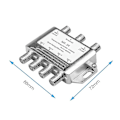 Miniatyrbillede 3 af 4: Ms34ez 3x4 Satellit Multiswitch Splitter FTA TV LNB Forswitch Cascade Satellit 3 I 4 Multiswitch Til DVB-S2 DVB-T2