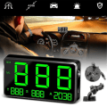 Miniatyrbilde 3 av 5: Bil GPS Speedometer Head Up Display Fartsovertredelse Mph/km/t Varselalarm, Påminnelse om fartsovertredelse i bil