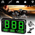 Miniatyrbillede 3 af 5: Bil GPS Speedometer Head Up Display Overspeed MPH/km/t Advarselsalarm, Bilhastighedspåmindelse