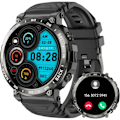 Miniatyrbillede 1 af 5: Smartwatch til Mænd med Opkaldsfunktion - Vandtæt Bluetooth, Lille