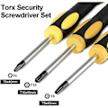 Miniatyrbild 2 av 5: Skruvmejselset Precision Säkerhet T6 T8 T10 Torx Skruvmejselset Kompatibelt Med Ps5 Ps4 Ps3 Xbox