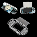 Miniatyrbild 3 av 5: Kristallskyddande Hård Bärväska Skydd för Playstation PSP 2000 3000