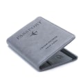Miniatyrbild 4 av 6: RFID-skyddad reseplånbok passhållare gray 1-Pack