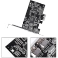 Miniatyrbilde 2 av 5: Pci-e Pci Express Firewire-kort Ieee 1394-kontrollkort med Firewire-kabel for videolyd Tr