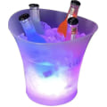 Miniatyrbild 1 av 5: Led Ishink, 5l Stor Kapacitet Flaskyl - Champagnekylare - Vinkylare - Dryckeskylare - Kylare Led Vattentät Med Färgförändring, För Fest