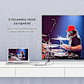 Pikkukuva 3 / 5: QGeeM HDMI - Mini DP -muunninsovitin kaapeli UHD 4K@30Hz liitäntä