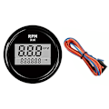 Miniatyrbild 2 av 5: Båt LED Digital Varvräknare Motortimräknare Utombordare Husbil Varvräknare Mätare