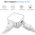 Miniatyrbillede 2 af 5: Magnetisk Ladeadapter til Apple Watch Genanvendelig USB-C eller iPhone