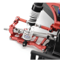Miniatyrbilde 3 av 5: 4 stk. Metall Rustfritt Stål Drivaksel Cvd For 1/10 Traxxas Slash Stampede Vxl 4wd Rc Bil Oppgradering P