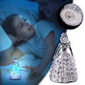 Miniatyrbillede 2 af 5: Julegave Udsalg og Clearance Ny Lysende Akryl Farverig Prinsesse Natlampe Jule Dekorativ Natlampe