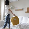 Miniatyrbillede 4 af 4: Canvas Håndtaske til Kvinder, Shoppingtaske til Fritidsaktiviteter yellow