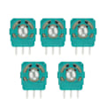 Miniatyrbillede 1 af 5: 3D-analog Akse Modstand Potentiometer Controller Analog Joystick-kontakt Til Ps5