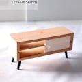 Miniatyrbillede 2 af 5: Dukkehustv / Tv-stativ 1:12 1:6 Stue-tv