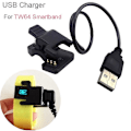 Pikkukuva 1 / 5: USB-latauskaapeli TW64 älyrannekkeelle, rannekkeen lataus TW07-laturilla