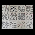 Miniatyrbild 2 av 5: Broderikit Patchwork Handkonto Sömnad Ritverktyg Quilting Linjal Akryl Sashiko Designform Mall