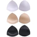 3 par BH-inlägg Bikinitoppar BH-kuddar Push-up Pad, triangelform