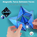 Pikkukuva 3 / 5: Magic Cube, Magic Puzzle Cube, Muuntuvat Kuutiot, Magic Star Cube, 3D-palapeli Magic Cubes, Speed Cube, Infinity Cube, Palapeli Magic Cube, Lapsille ja Aikuisille