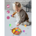 Miniatyrbilde 3 av 5: Simple Dimple Fidget Popper Sensoriske Leker, Reiseleker For Småbarn 1-3, Tidlig Læring & Utdanningsleke For Finmotorikk Med 7 Spretteballer For B