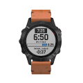 Miniatyrbillede 2 af 3: Ægte Læder Urrem Hurtig Udskiftelig Håndledsrem Erstatning Til Garmin Fenix 5/5plus/6/6 Pro/forerunner935 945/instinct Smart Watch