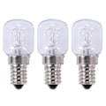 Miniatyrbild 1 av 4: 3x E14 Högtemperaturlampa 500 Grader 25w Halogen Bubbla Ugnslampa E14 250v 25w Kvartslampa