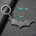 Miniatyrbillede 2 af 3: Batman Nøglering Vedhæng Gave The Dark Knight Nøglering Batdart Nøglering, Sort Qyroadwolf