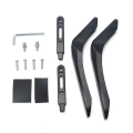 Miniatyrbilde 3 av 4: Universal TV-stativ basemontert metall TV-brakett bordholder for 32-65 tommers TV