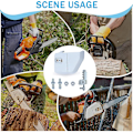 Miniatyrbild 5 av 5: Kedjehjulskåpa med kedjespännare för Stihl motorsåg Ms170 Ms180 017 018 Ms210 Ms230 Ms250 021 023 025, Adefol Kedjeskydd + Spännare + Bult och Mutter