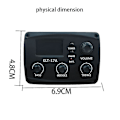 Miniatyrbild 5 av 5: -17a Akustisk Gitarr Eq Förförstärkare med Digital Processor Stämapparat 3-bands EQ med Stämapparat Gitarr