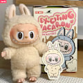Miniatyrbilde 1 av 2: 1 stk POP MART LABUBU The Monsters Spennende Macaron Plysjdukker Figur Leker Overraskelsesbokser Douru duoduo