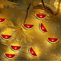 Miniatyrbild 3 av 5: Vattenmelonformad Led String Light Icke-bländande Lågströmförbrukning Batteridriven Fairy Light Festdekoration Kaesi