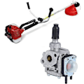 Miniatyrbillede 2 af 5: 3,1x2,8 tommer Metal Forgaser, Plæneklipper Forgaser Udskiftning Til Kawasaki Th43 Th48 Motor - Udendørs Haveværktøj Tilbehør
