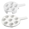 Miniatyrbillede 1 af 5: 2stk Runde Snegle Snegle Bagepander Bradepander