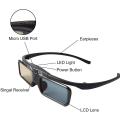 Miniatyrbild 1 av 5: Laddningsbara Bluetooth RF 3D Aktiva Glasögon för Sony 3D-TV-projektorer TDG-BT500A