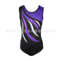 Miniatyrbillede 1 af 2: Dance Performance Leotard Hudvenlig Gymnastik Trikot Åndbar pigetrikot