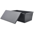Miniatyrbillede 5 af 5: Brødform med låg/bageform kage toast brødform/non-stick toastboks med låg, 30,5 x 10 x 7,5 cm Hk