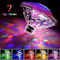 Miniatyrbillede 2 af 5: Flydende LED-lys til badekar, jacuzzi, jacuzzi, vandtæt discolys, dekorativ lampe til bad, damme, poolfester