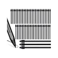 Miniatyrbilde 1 av 5: 50 stk Nibber Spisser Etterfylling Utbyttbare Nibber Stylus Spisser for Note10/Note10 Plus/Note 20/S7/S7 Plus