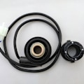 Miniatyrbillede 2 af 5: Speedometer Universal Motorcykel Digital Odometer Tachometer Hastighedssensor Kabel